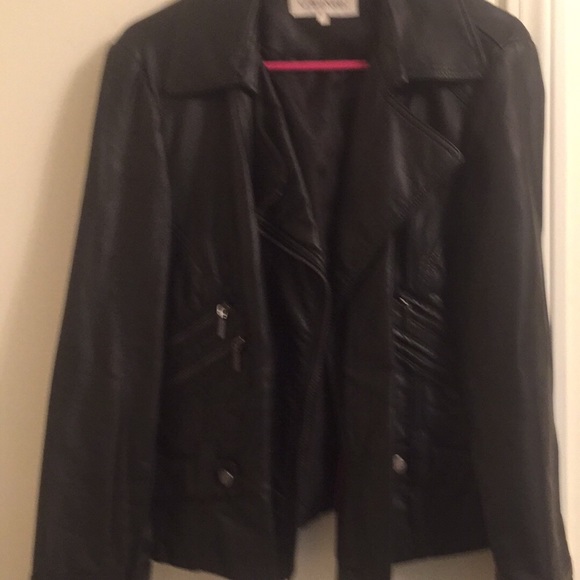 Calvin Klein women’s leather jacket - Picture 4 of 6